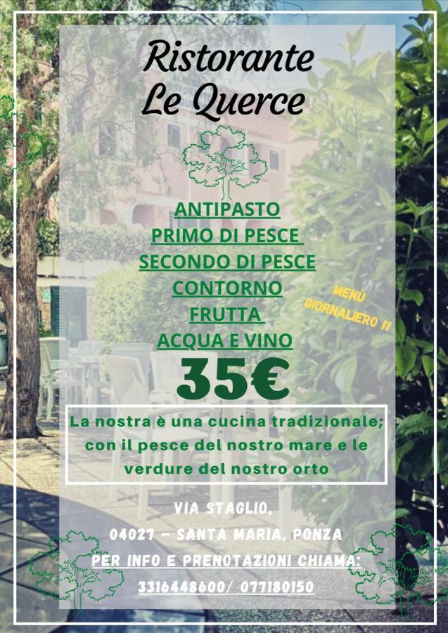 Albergo Le Querce Ponza Exterior photo